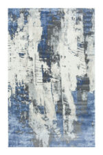 Covor living NOVA 51276B Albastru / Gri