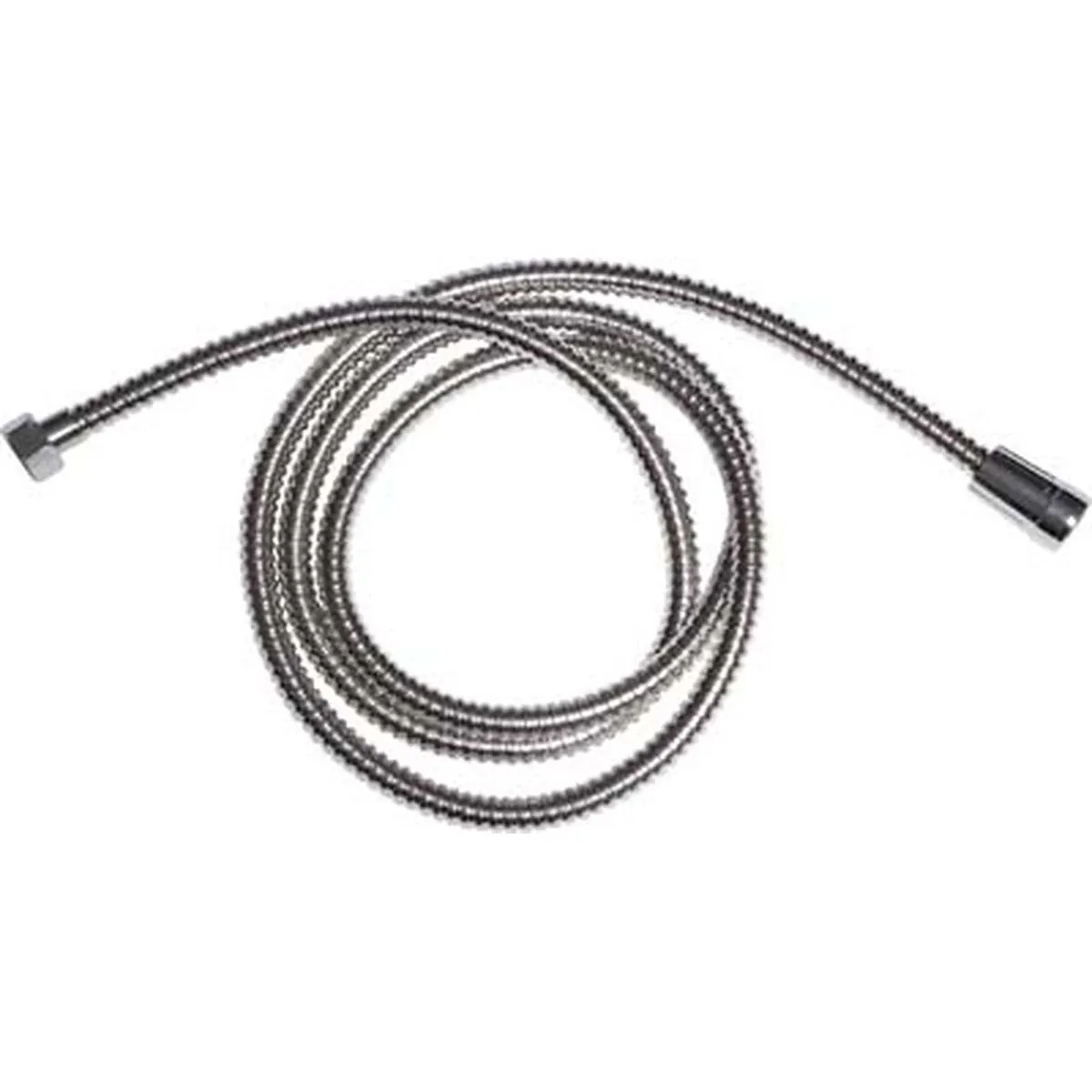 3109102 FURTUN DUȘ EXTENSIBIL OȚEL INOX 180CM / 230 CM - CROM - imagine 1