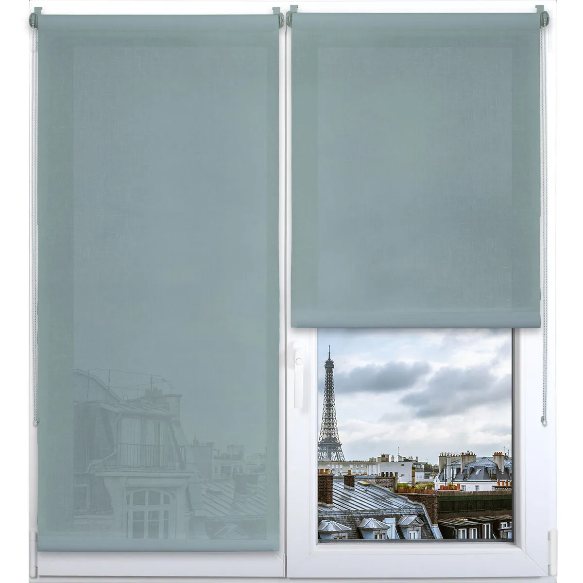 352915018019 RULOU TEXTIL 150X180 CM – BLEU COMPOZIȚIE POLYESTER | JALUZELE - imagine 1