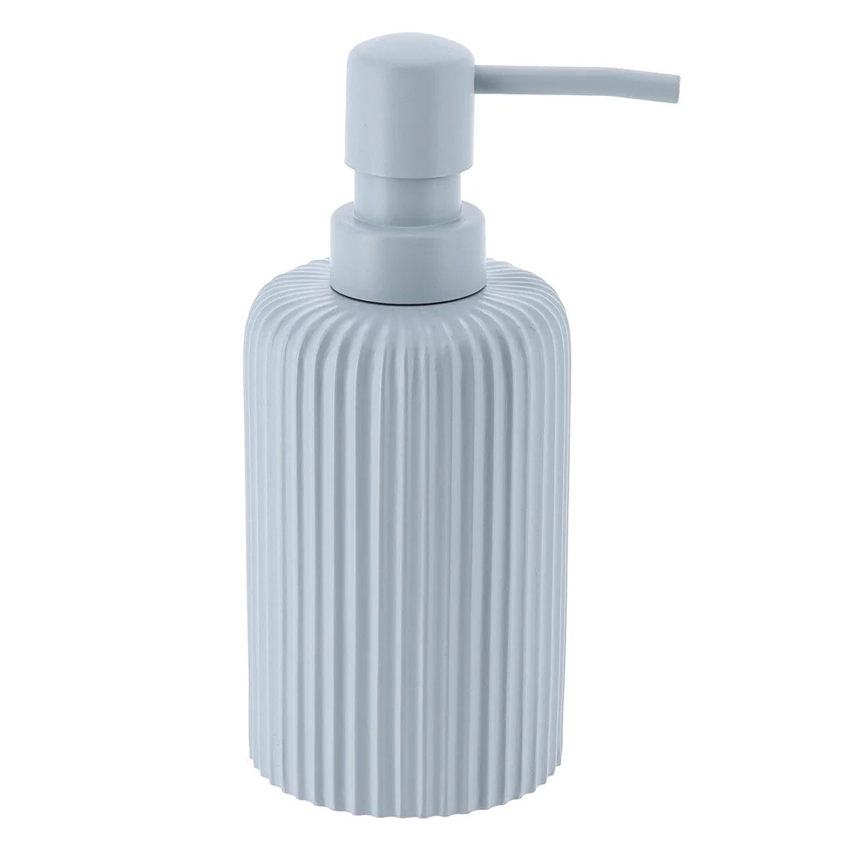 62103112 DISPENSER SĂPUN POLIRĂȘINĂ STRIATII 230 ML - BLEU - imagine 1