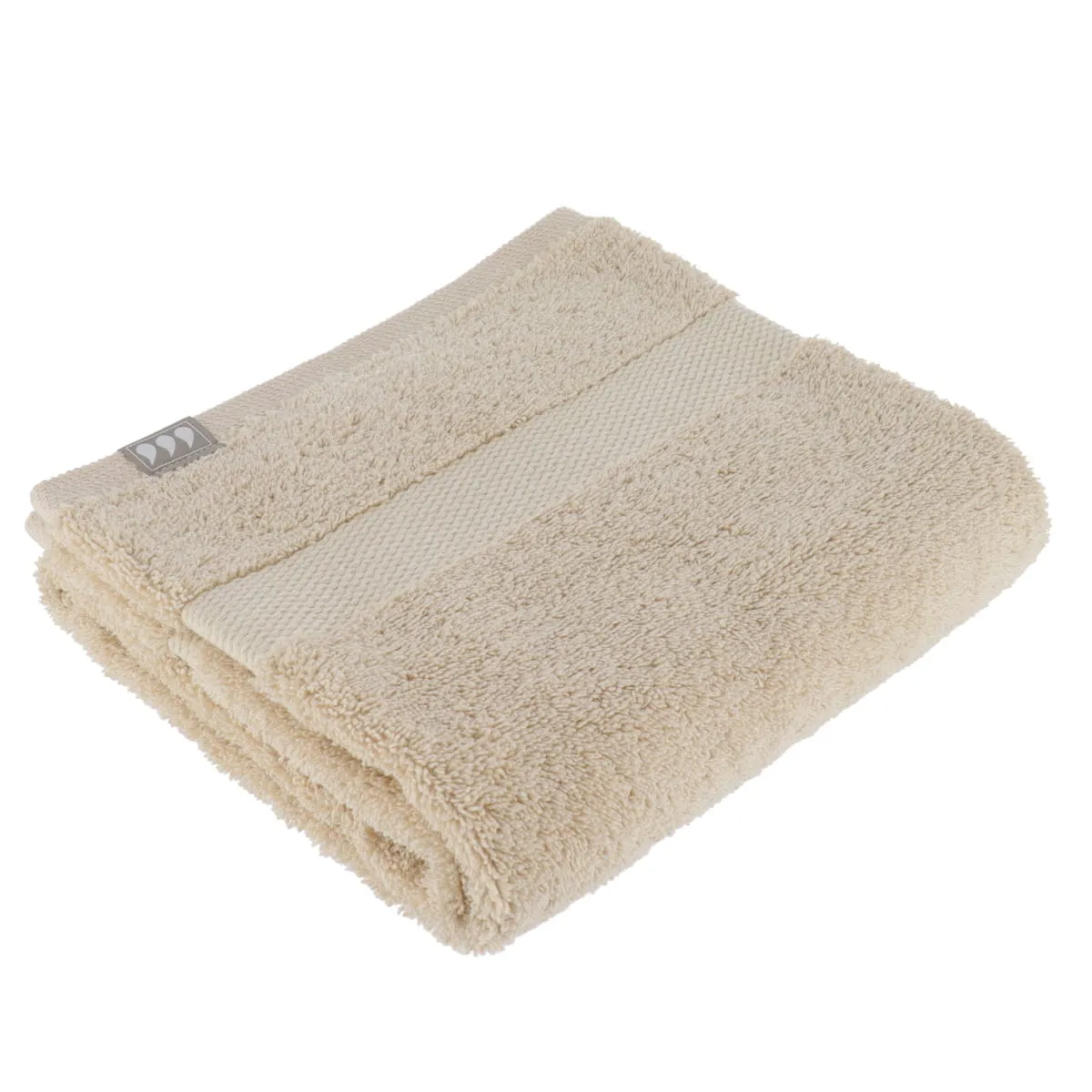 7003161 PROSOP DE BAIE 50X90 CM 100% BUMBAC – BEIGE | PROSOAPE FAȚĂ ȘI MÂINI - imagine 1