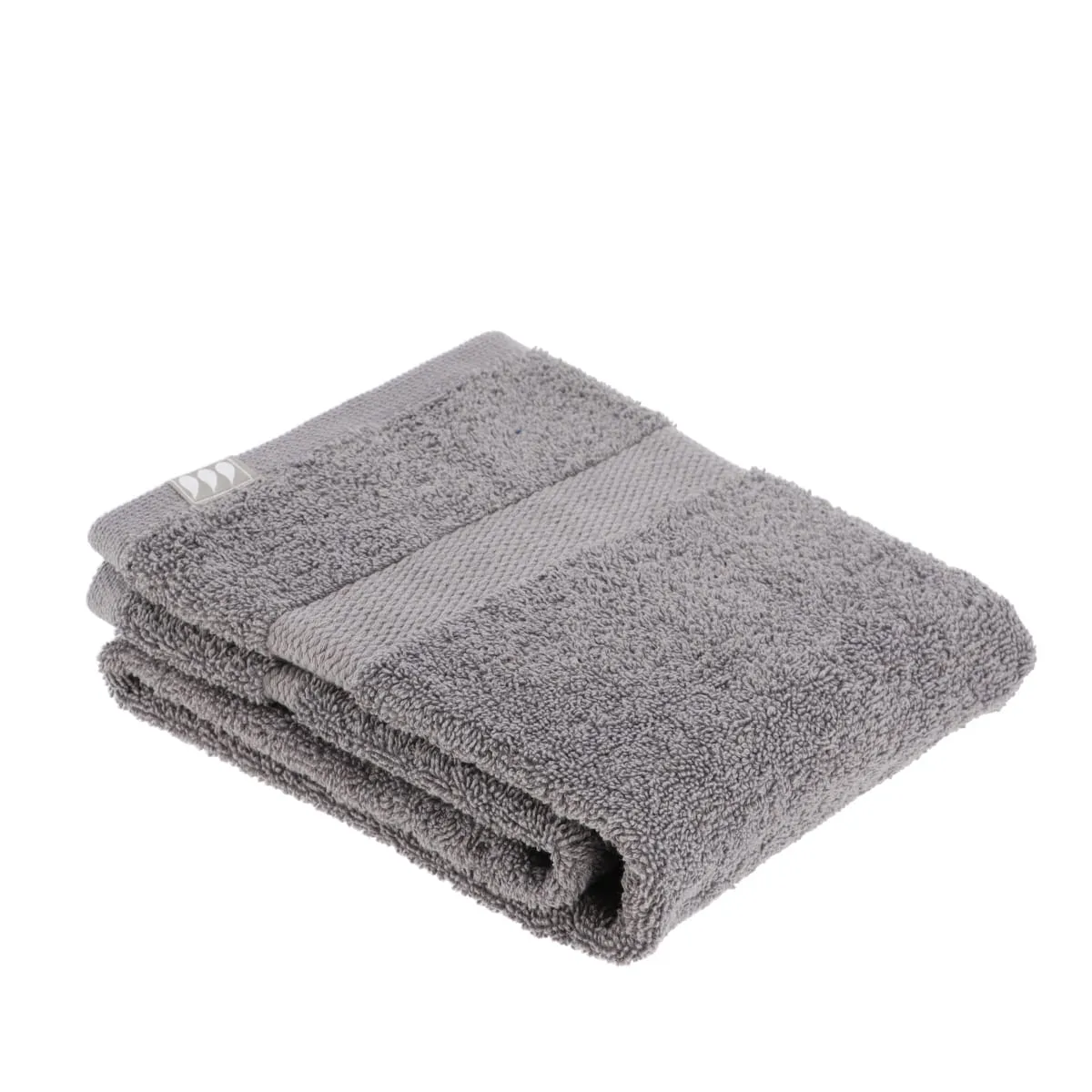 7003180 PROSOP DE BAIE 50X90 CM 100% BUMBAC – GRI INCHIS | PROSOAPE FAȚĂ ȘI MÂINI - imagine 1