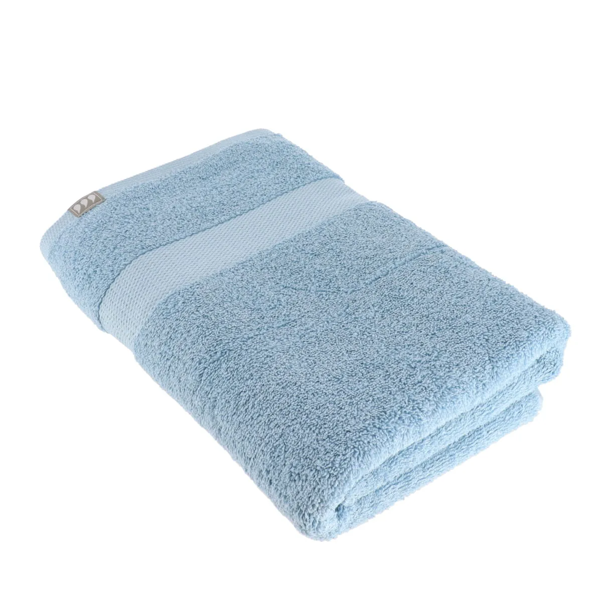 7004112 PROSOP DE BAIE 70X130 CM 100% BUMBAC – AZUR | PROSOAPE BAIE CORP - imagine 1