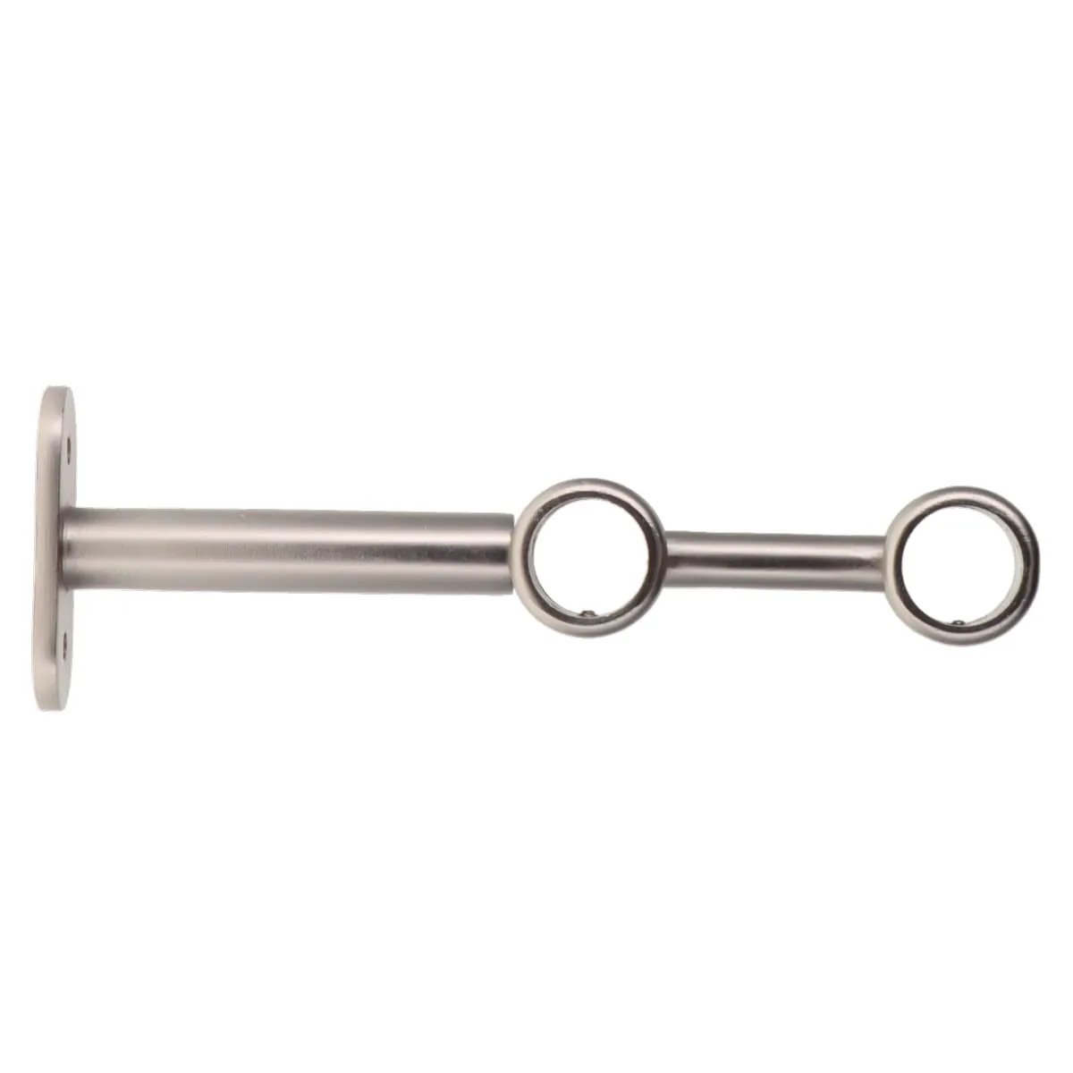 720293 SET CONSOLĂ GALERIE DUBLA INCHISA EXT FI20/15 CM – ARGINTIU MAT COMPOZIȚIE FIER FORJAT - imagine 1