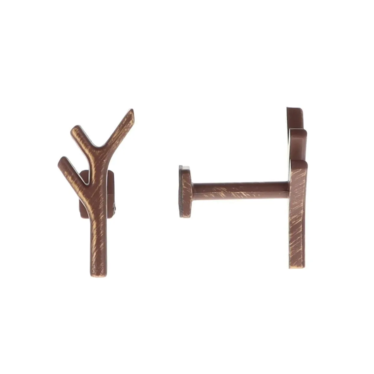 732042 SET BUTON BRANCH – CUPRU COMPOZIȚIE FIER FORJAT - imagine 1