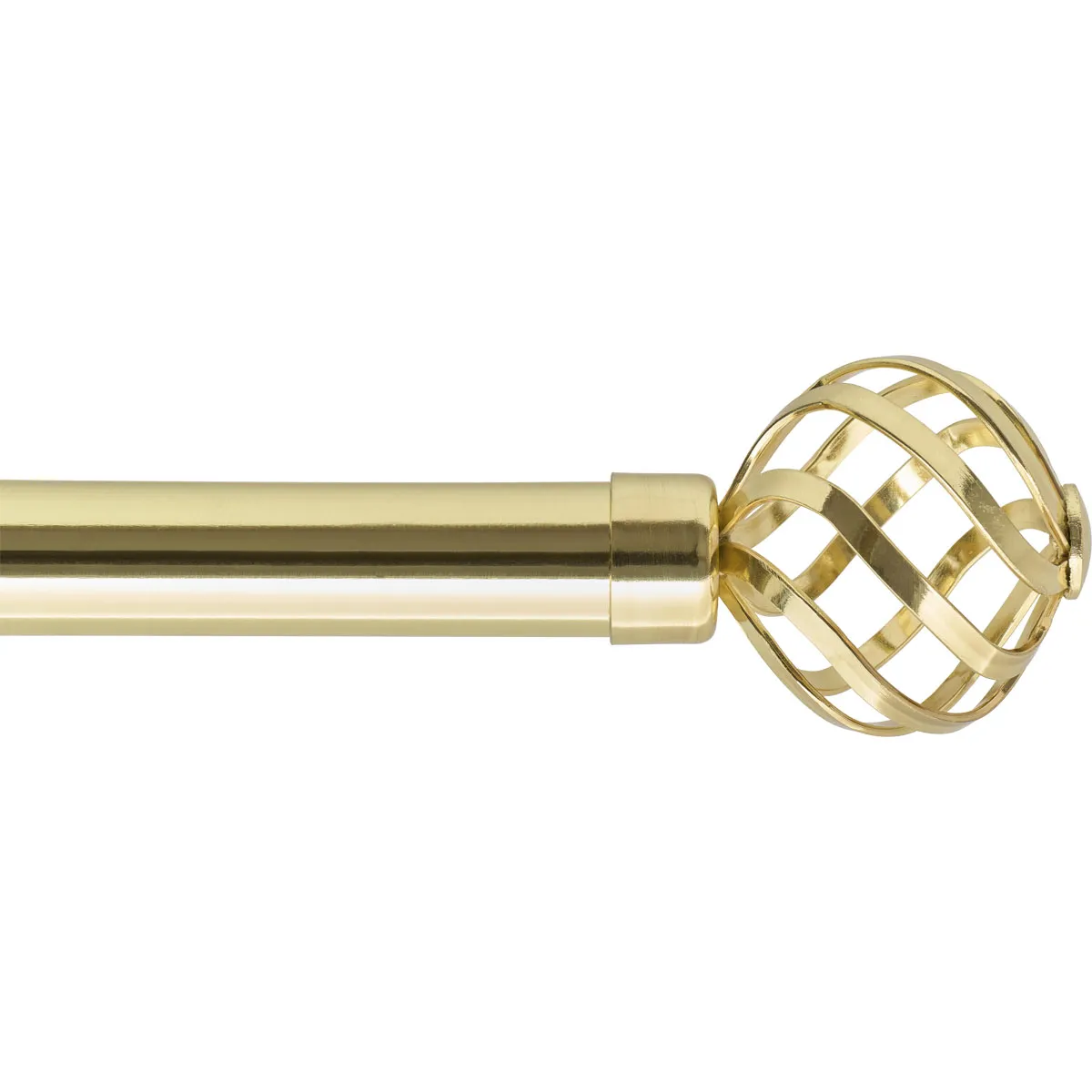 762021098 GALERIE PERDEA SIMPLA EXT 210-380 CM/FI28/FLORENCE – AURIU MATERIAL FIER FORJAT - imagine 1