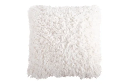 Față de pernă Mouton 40X40 cm, culoare alb, 100% poliester - imagine 2