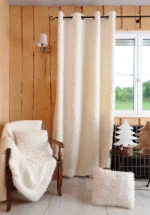 Față de pernă Mouton 40X40 cm, culoare alb, 100% poliester - imagine 4