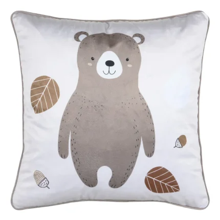 Pernă decorativă Gabin 40X40 cm, culoare natural, 100% poliester