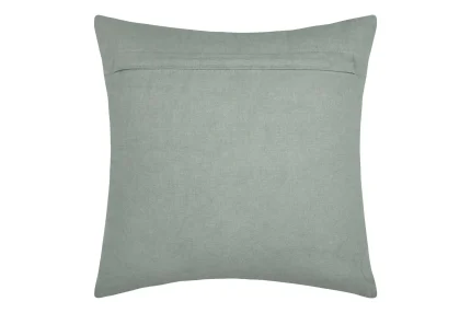 Pernă decorativă Yuki 40X40 cm, culoare muștar/gri, 100% bumbac - imagine 2