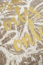 Pernă decorativă Hemera 40X40 cm, culoare greige, 100% bumbac - imagine 5