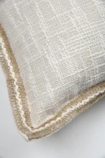 Pernă decorativă Balma 40X40 cm, culoare natural, 100% bumbac