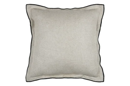 Pernă decorativă Aline 40X40 cm, culoare bej, 19% in 81% bumbac - imagine 4