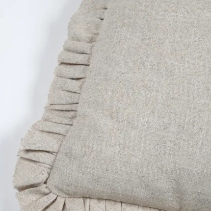 Pernă decorativă Aline 40X40 cm, culoare bej, 19% in 81% bumbac