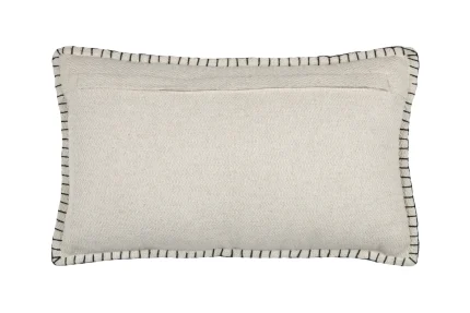 Pernă decorativă Aline 30X50 cm, culoare bej, 19% in 81% bumbac - imagine 2