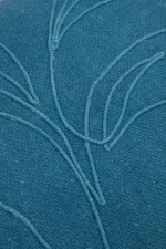 Pernă decorativă Aloha 40X40 cm, culoare albastru, 45% poliester 55% bumbac