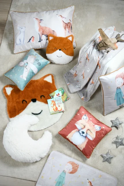 Pernă decorativă Ferdinand 40X40 cm, culoare marsala, 100% poliester - imagine 2