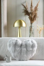 Pernă decorativă Maddy 40X45 cm, culoare crem, 100% poliester - imagine 3