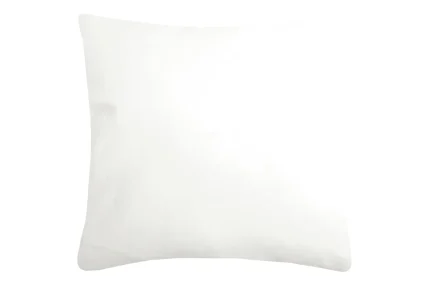 Pernă decorativă Duo 50X50 cm, culoare crem/in, 100% bumbac - imagine 3