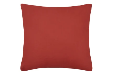 Pernă decorativă Duo 50X50 cm, culoare cărămiziu/alb, 100% bumbac - imagine 3