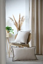 Pernă decorativă Helios 40X60 cm, culoare natural, 100% bumbac - imagine 6