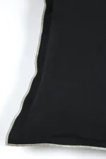 Pernă decorativă Helios 40X60 cm, culoare negru, 100% bumbac