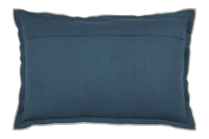 Pernă decorativă Helios 40X60 cm, culoare albastru, 100% bumbac - imagine 2