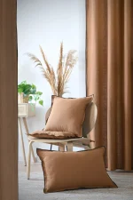 Pernă decorativă Helios 40X60 cm, culoare cappuccino, 100% bumbac - imagine 7