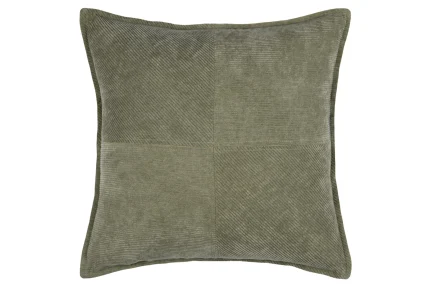 Pernă decorativă Dandy 45X45 cm, culoare gri verde, 100% poliester - imagine 3