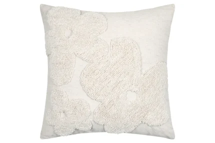 Pernă decorativă Balma 45X45 cm, culoare bej, 15% in 85% bumbac - imagine 4