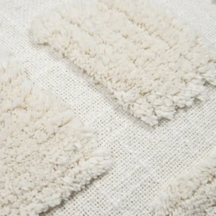 Pernă decorativă Balma 45X45 cm, culoare crem, 100% bumbac