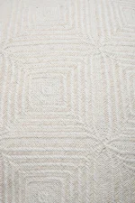 Pernă decorativă Balma 45X45 cm, culoare ivoriu, 100% bumbac