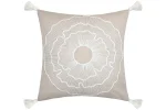 Pernă decorativă Nova 45X45 cm, culoare natural, 45% poliester 55% bumbac - imagine 4