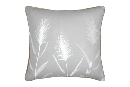 Pernă decorativă Pampa 45X45 cm, culoare natural, 45% poliester 55% bumbac - imagine 3