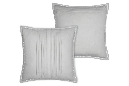 Pernă decorativă Josephine 50X50 cm, culoare natural, 55% bumbac 45% poliester - imagine 3