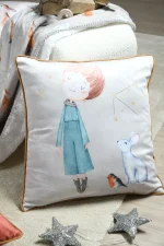 Pernă decorativă Ferdinand 50X50 cm, culoare multicolor, 100% poliester - imagine 2