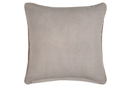 Pernă decorativă Oriana 45X45 cm, culoare natural, 45% poliester 55% bumbac - imagine 2