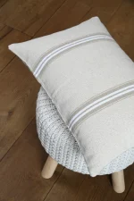 Pernă decorativă Montauban 40X60 cm, culoare alb, 100% bumbac - imagine 2