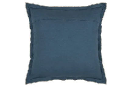 Pernă decorativă Helios 45X45 cm, culoare albastru, 100% bumbac - imagine 2