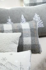 Pernă decorativă Gresy 30X50 cm, culoare gri, 100% poliester - imagine 2