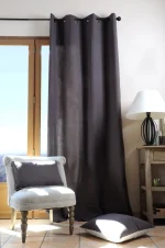 Pernă decorativă Duo 30X50 cm, culoare gri/perlă, 100% bumbac - imagine 2