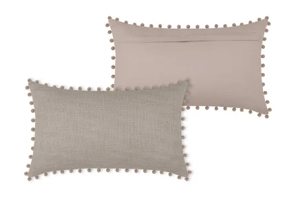 Pernă decorativă Sanchez 30X50 cm, culoare natural, 100% bumbac - imagine 2