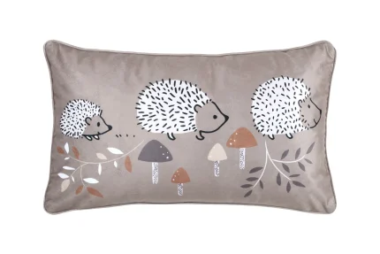 Pernă decorativă Gabin 30X50 cm, culoare maro, 100% poliester - imagine 3