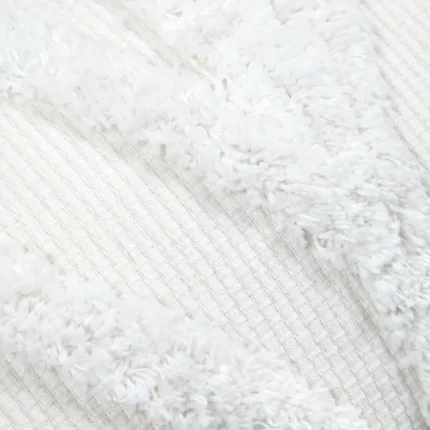 Pernă decorativă Balma 30X50 cm, culoare alb, 15% poliester 85% bumbac