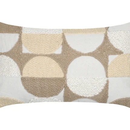 Pernă decorativă Balma 30X50 cm, culoare nisip, 45% poliester 55% bumbac