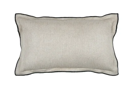 Pernă decorativă Aline 30X50 cm, culoare natural, 19% in 81% bumbac - imagine 4