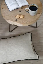 Pernă decorativă Aline 30X50 cm, culoare natural, 19% in 81% bumbac - imagine 2