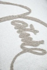 Pernă decorativă Pampa 30X50 cm, culoare crem, 45% poliester 55% bumbac - imagine 5