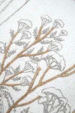 Pernă decorativă Oriana 30X50 cm, culoare natural, 45% poliester 55% bumbac