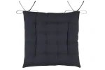 Pernă de scaun Duo Antracit/Gri 40X40 cm, culoare antracit/gri, 100% bumbac - imagine 3